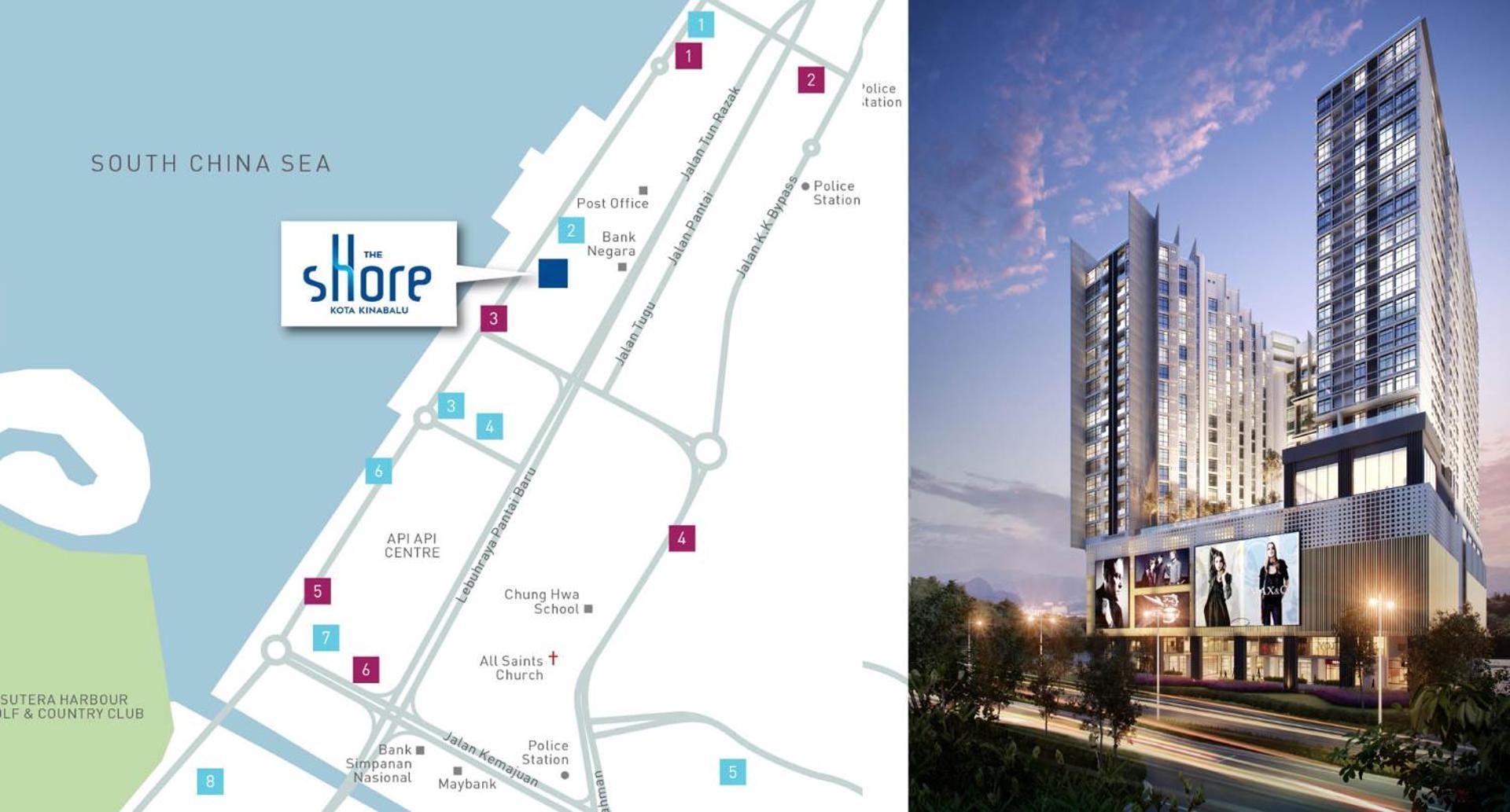 The Shore Kk By Bin Karim Homes Apartment